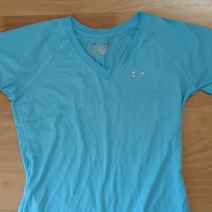 Under Armour Mint Blue Workout Shirt